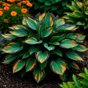 Хоста Бархатный Полог купить по цене от 560р. в интернет-магазине «Посадика» с доставкой почтой в в Березовскийе и по всей России – [изображение №1].