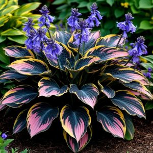 Хоста Пайн Эхо купить по цене от 699р. в интернет-магазине «Посадика» с доставкой почтой в в Березовскийе и по всей России – [изображение №1].